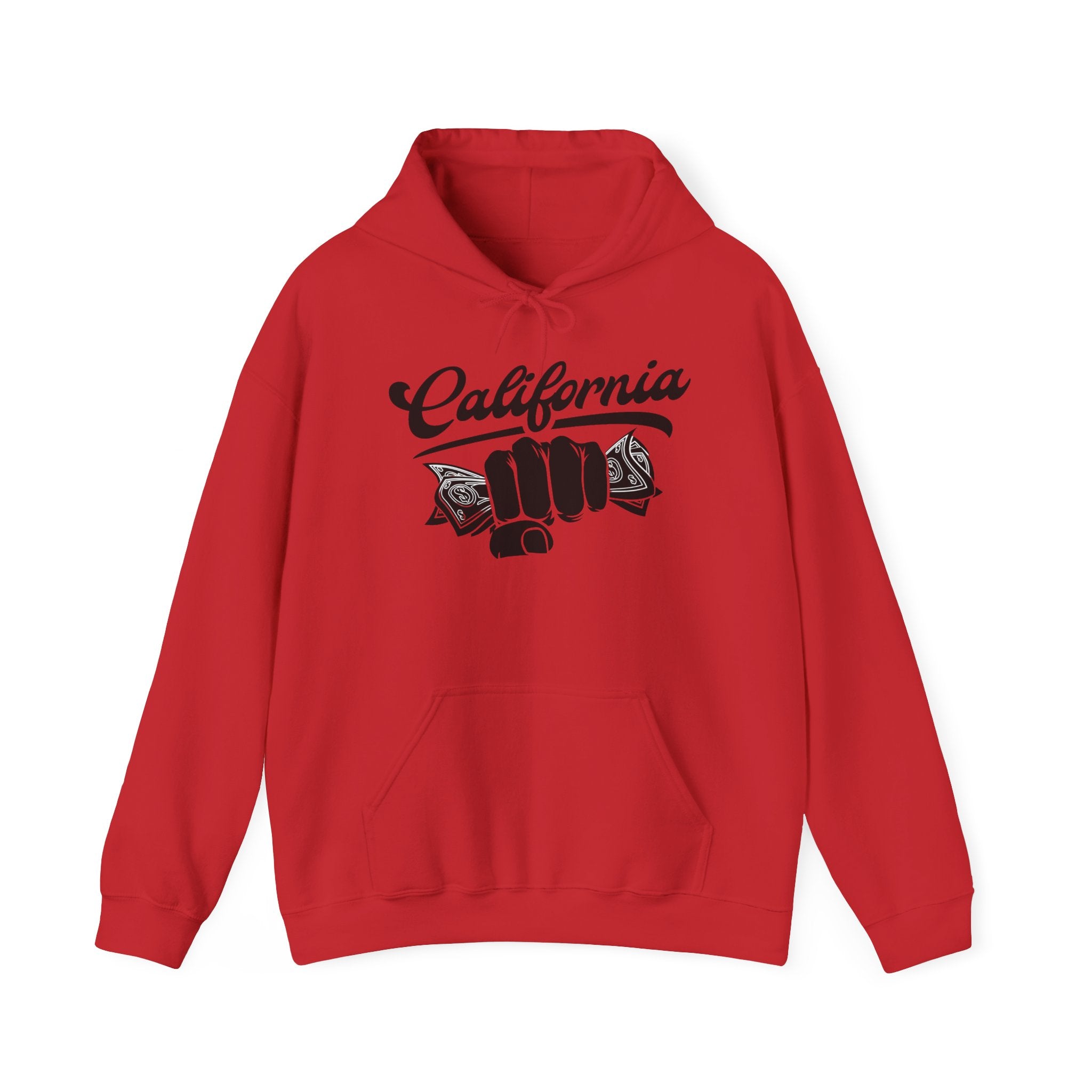 California Money Hustle Hoodie — Fist Full of Cash Graphic By ALyfeStyl