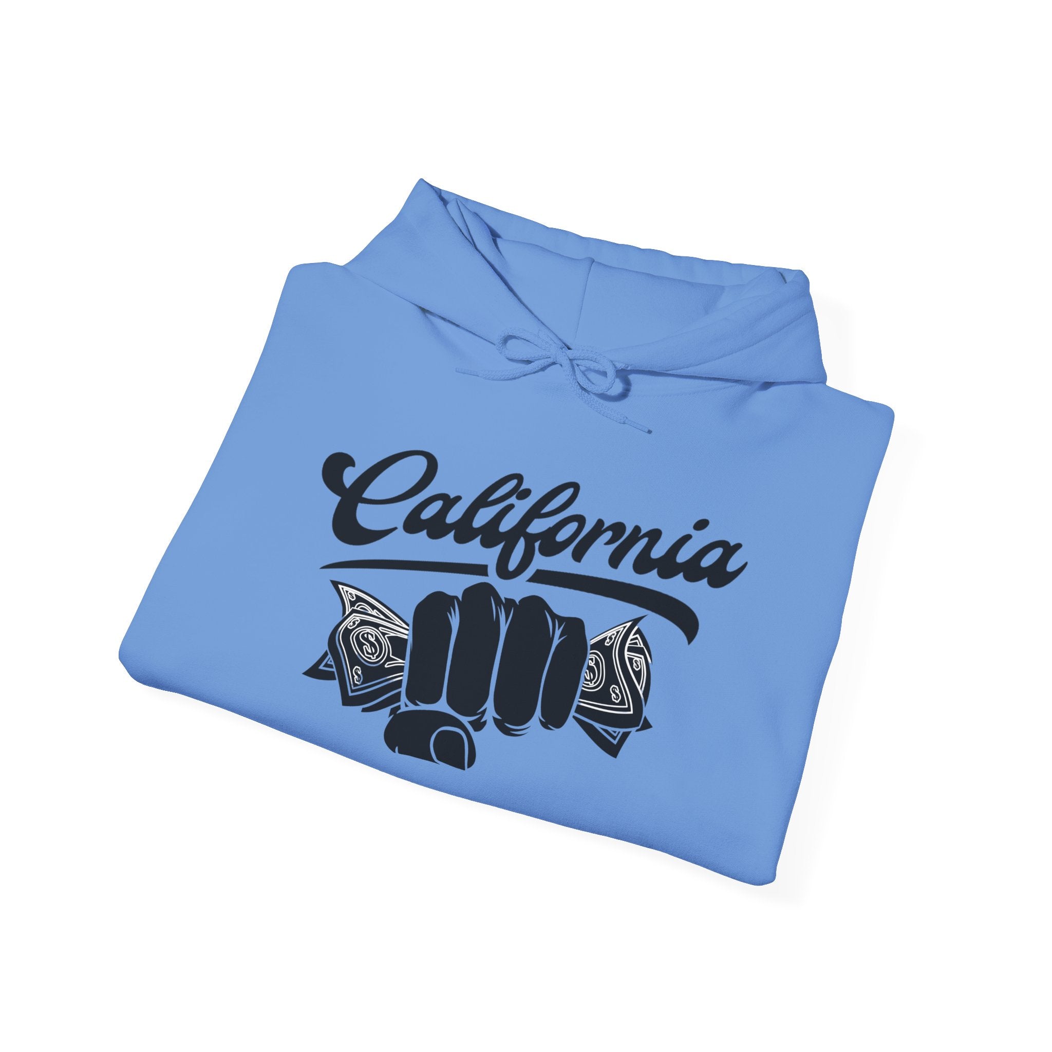 California Money Hustle Hoodie — Fist Full of Cash Graphic By ALyfeStyl