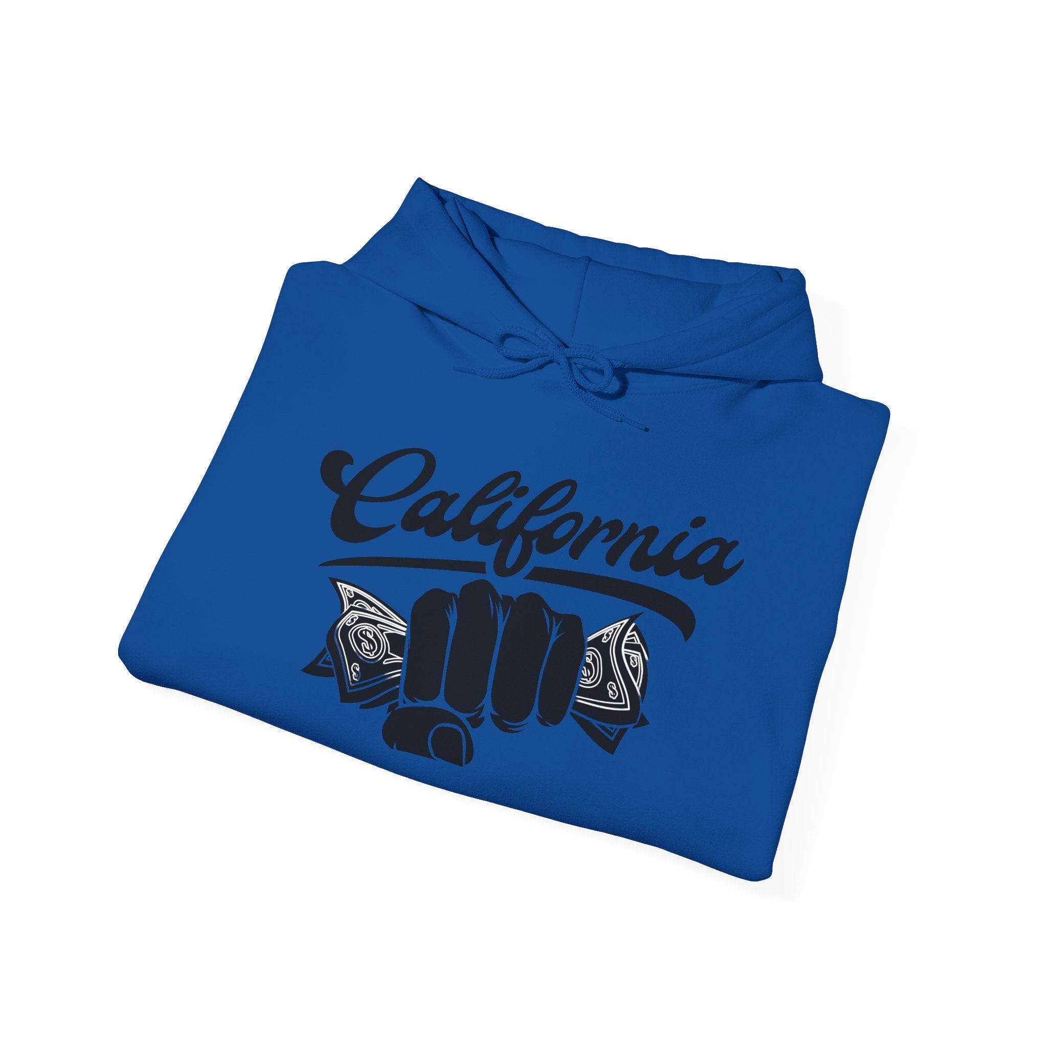 California Money Hustle Hoodie — Fist Full of Cash Graphic By ALyfeStyl