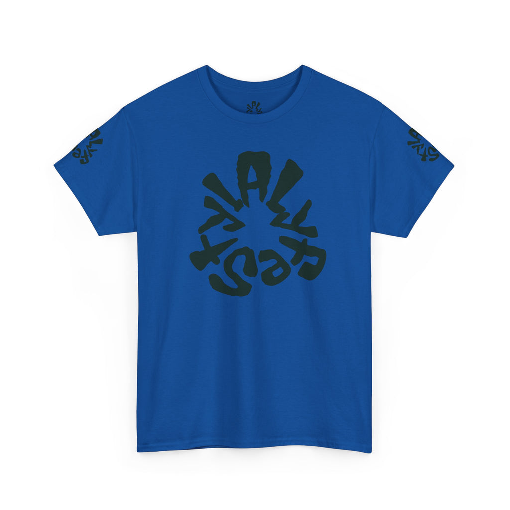 ALyfeStyl circular print Bold Individuality T-Shirt — "Be Bold, Stand Alone" Graphic Tee