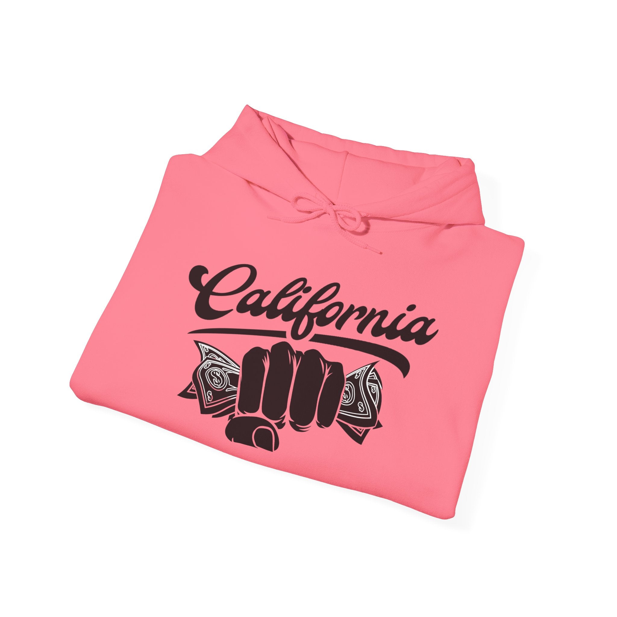 California Money Hustle Hoodie — Fist Full of Cash Graphic By ALyfeStyl