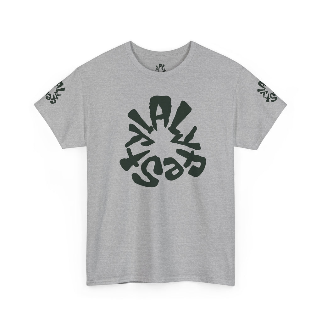 ALyfeStyl circular print Bold Individuality T-Shirt — "Be Bold, Stand Alone" Graphic Tee
