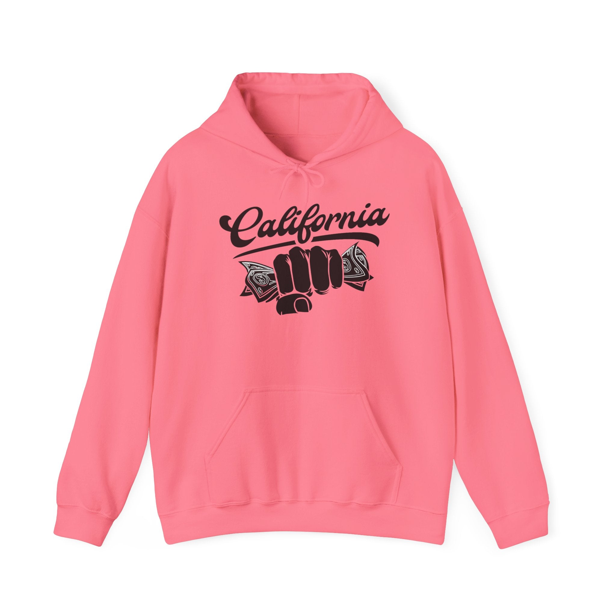 California Money Hustle Hoodie — Fist Full of Cash Graphic By ALyfeStyl